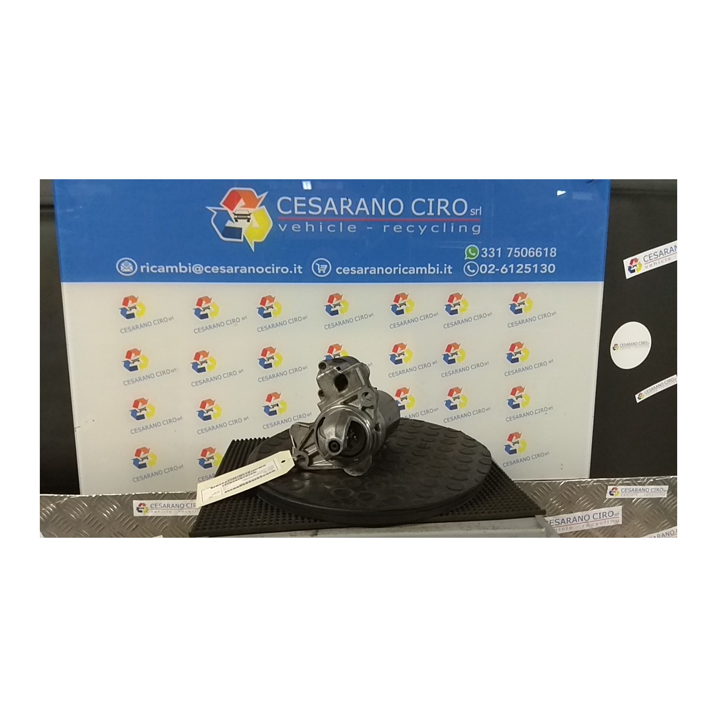 MOTORINO AVVIAMENTO 087 MINI MINI (R50/R53) (07/01-07/06) W10B16A 12417570487