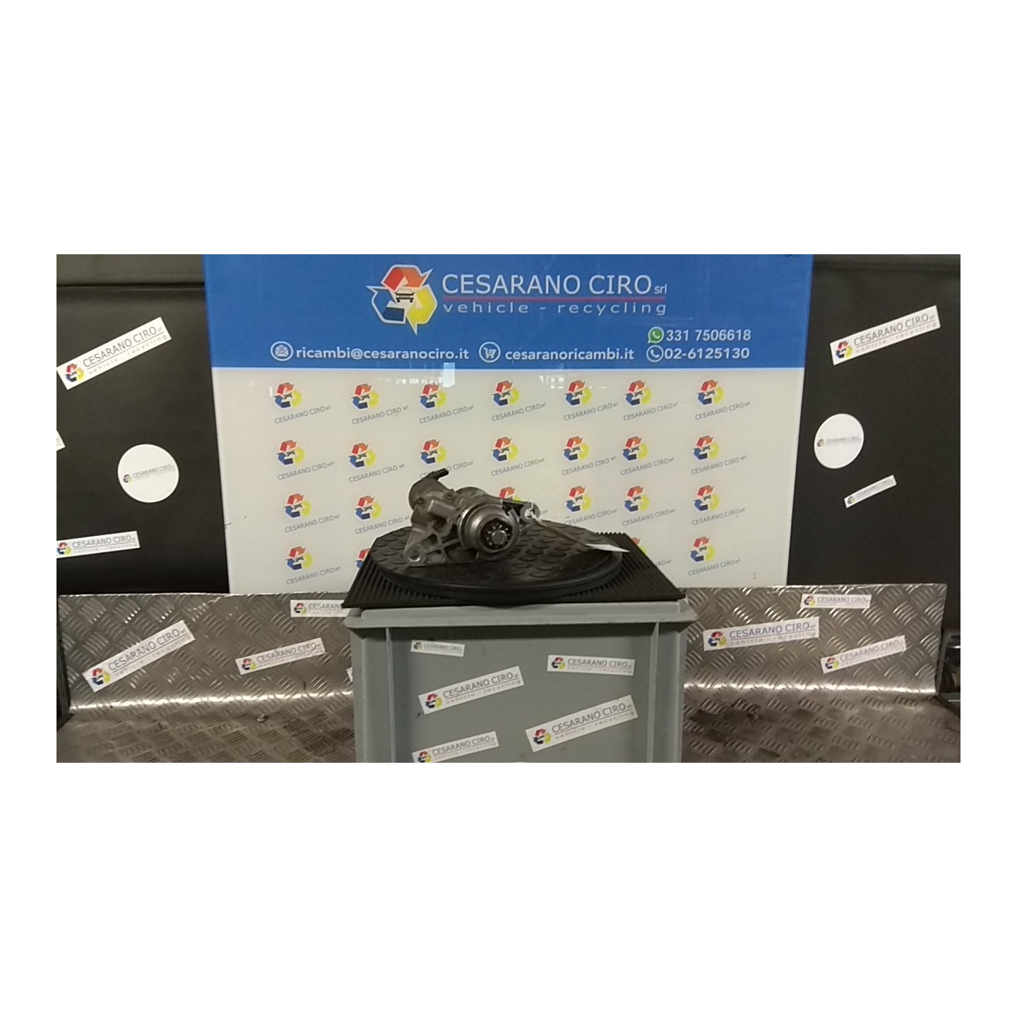 MOTORINO AVVIAMENTO 1,0KW 131 VOLKSWAGEN FOX (5Z) (04/05-07/11) BMD 02T911023G