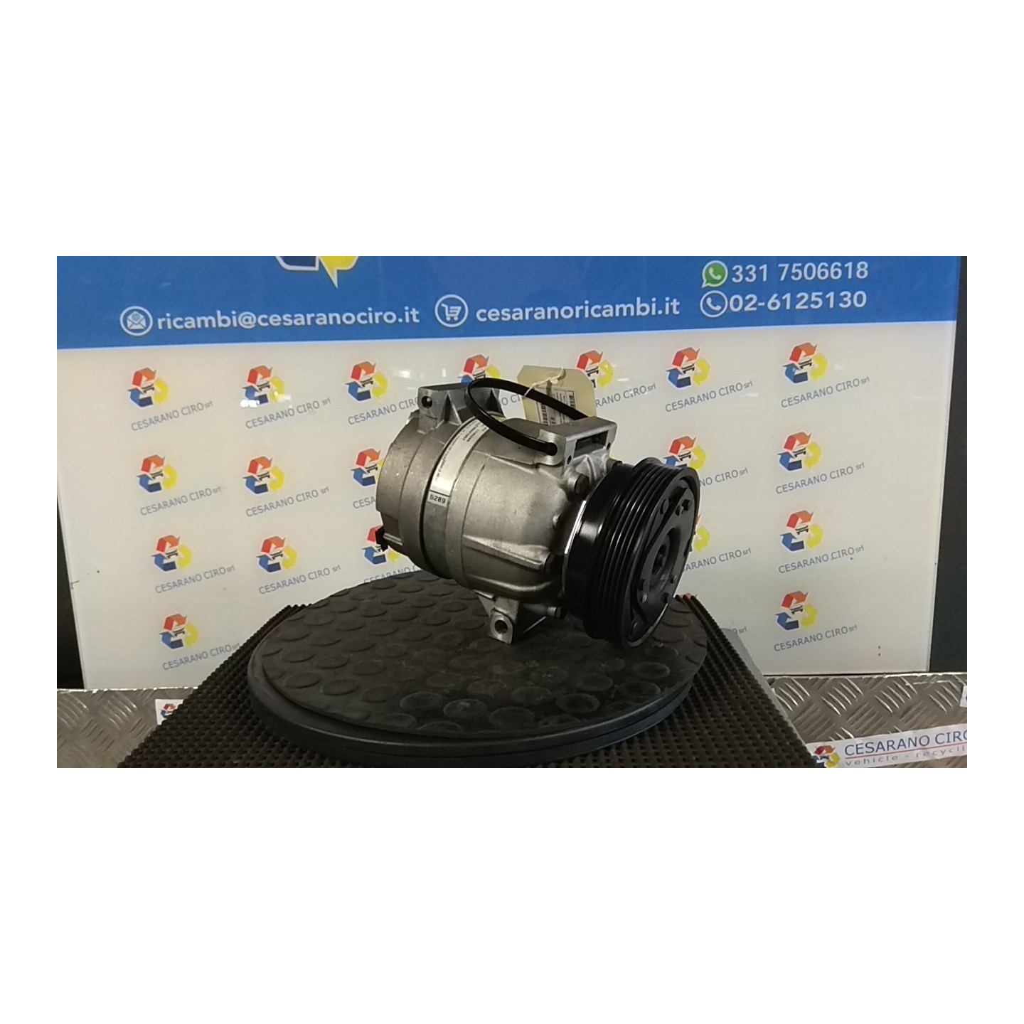 COMPRESSORE A/C -12/00 032 RENAULT SCENIC (03/99-05/03) K4MA7 7711135105