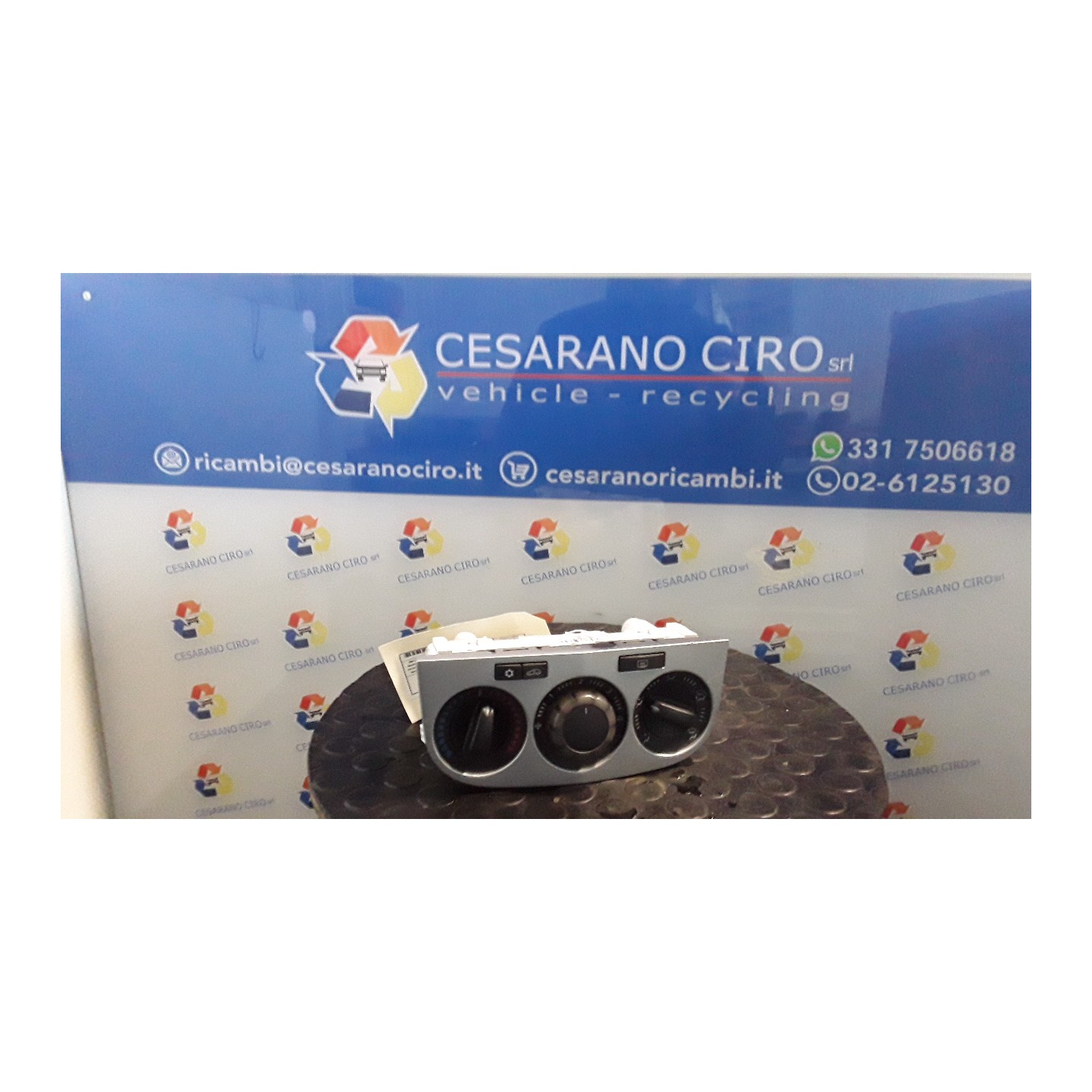 BLOCCO COMANDO CLIMATIZZAZIONE 007 OPEL CORSA (S07) (07/06-02/11) Z12XEP 13239863