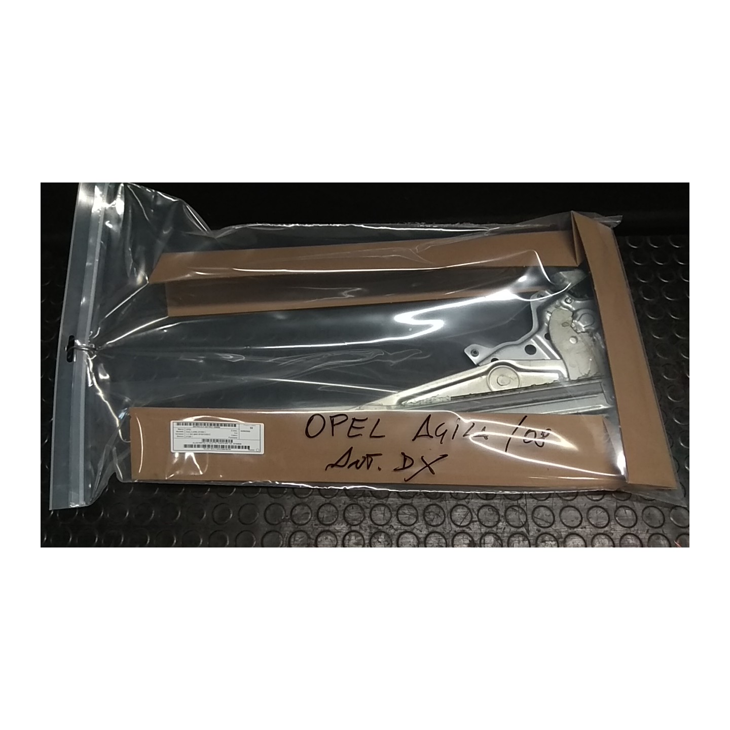 ALZACRISTALLO ELETTR. PORTA ANT. DX. 069 OPEL AGILA (H08) (01/08-) K12B 93193628