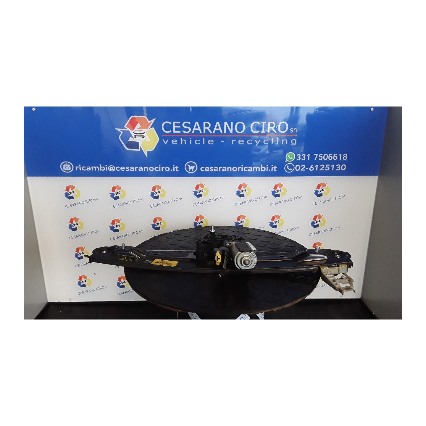 ALZACRISTALLO ELETTR. PORTA ANT. C/MOTORINO DX. 027 LANCIA YPSILON (TK) (04/11-06/16) 169A4000 52096801