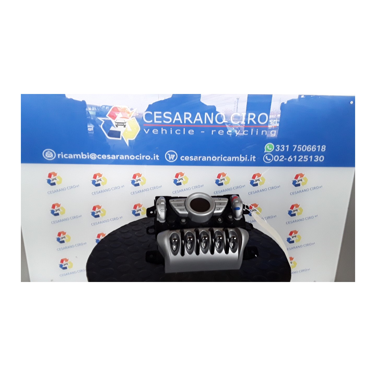 BLOCCO COMANDO CLIMATIZZAZIONE A/C,PACCH.VISIB. 046 MINI MINI (R56) (08/06-08/10) N14B16A 64113454853