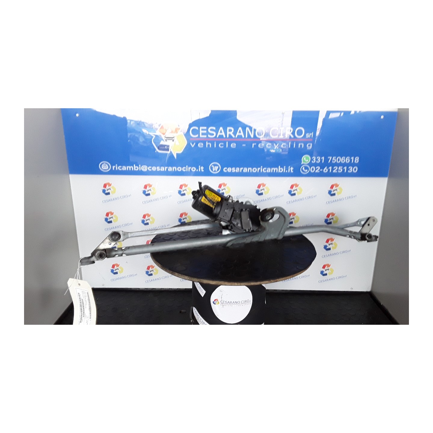 MECCANISMO TERGIPARABREZZA CON MOTORINO 051 MINI MINI (R56) (08/06-08/10) N14B16A 61617138789