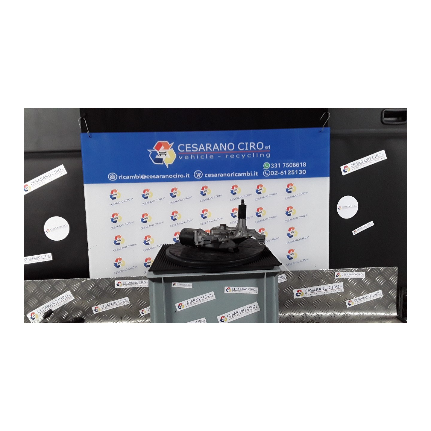 MOTORINO TERGIPARABREZZA DIVERGENTE SX. 186 CITROEN C4 PICASSO (09/06-08/13) 9HZ 6405PG