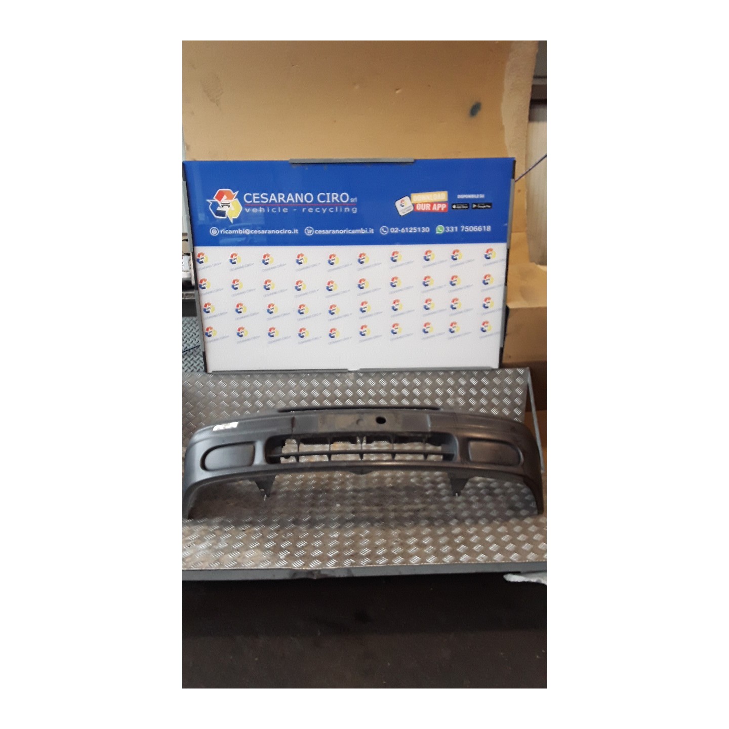 PARAURTI ANT. 047 RENAULT CLIO 1A SERIE (04/96-03/98) D7FA7 7701469722