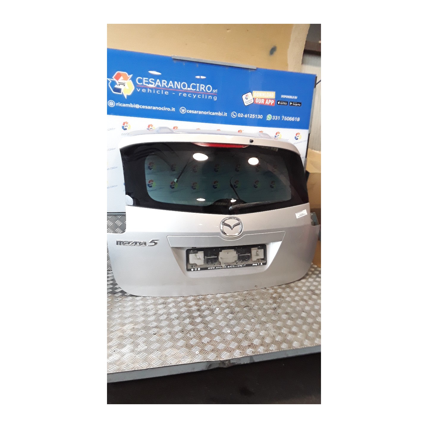 PORTELLO POST. CON KEYLESS ENTRY 049 MAZDA MAZDA 5 1A SERIE (07/05-10/10 RF CCY762020F