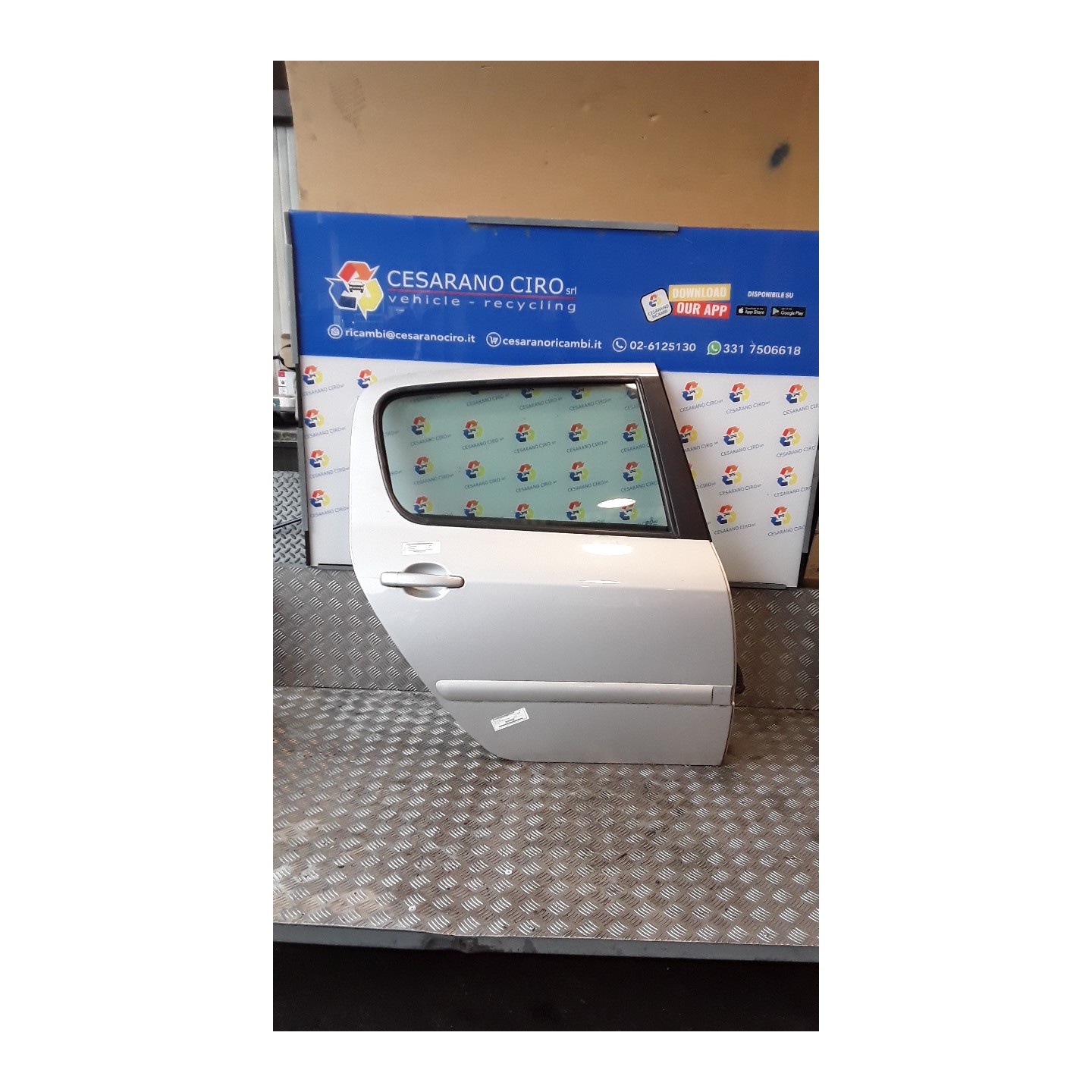 PORTA POST. DX. 082 PEUGEOT 307 (07/05-07/08) 9HX 9008K4
