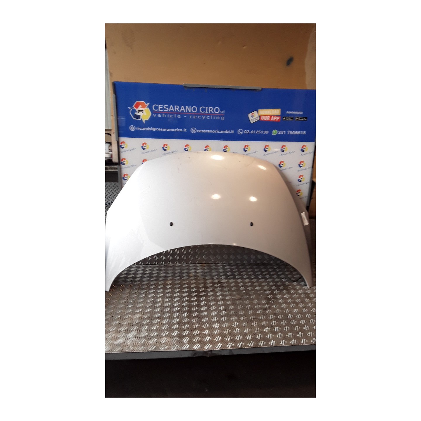 COFANO ANT. 087 PEUGEOT 307 (07/05-07/08) 9HX 7901L9