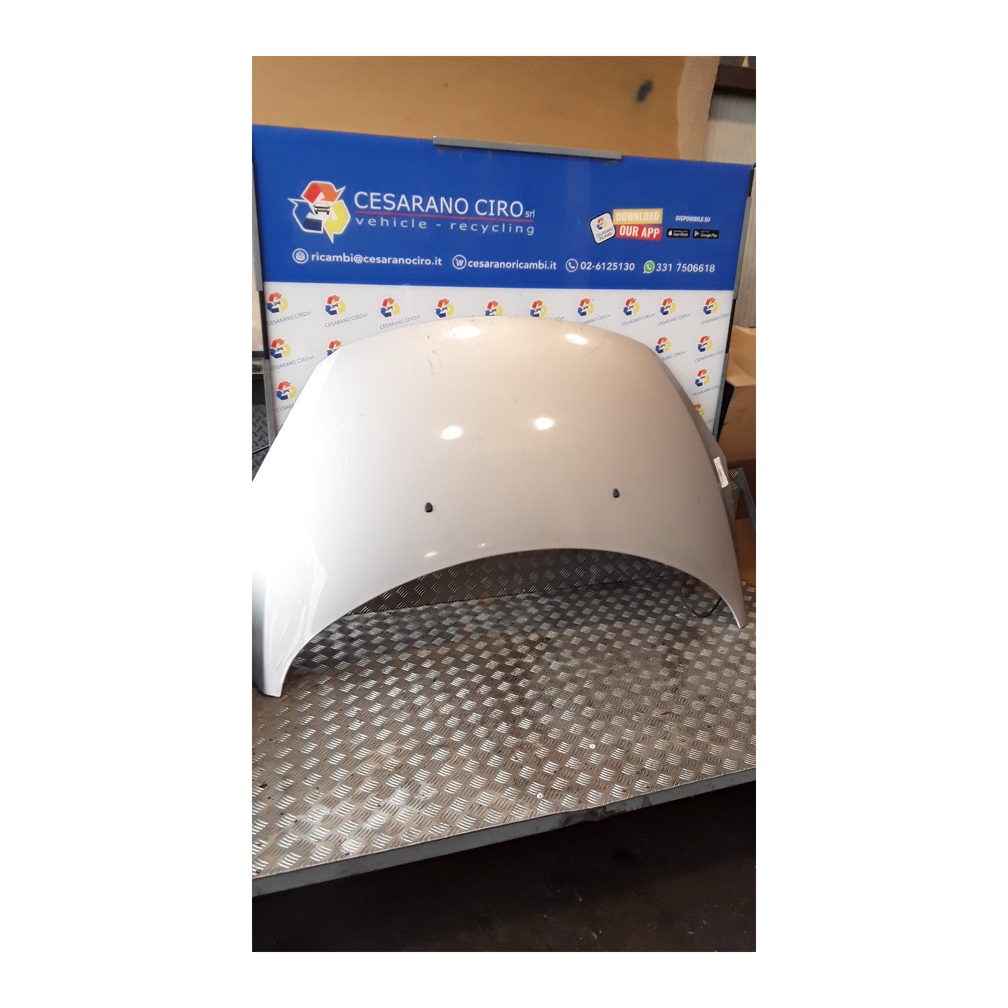 COFANO ANT. 087 PEUGEOT 307 (07/05-07/08) 9HX 7901L9