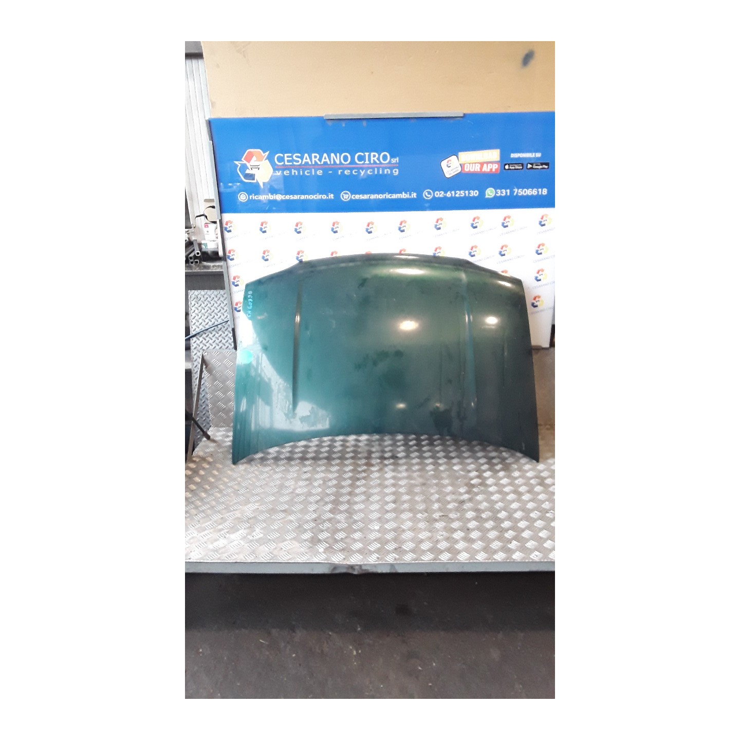 COFANO ANT. T.6HY030000 089 SEAT AROSA (6H) (06/97-11/05) AUD 6H0823031A