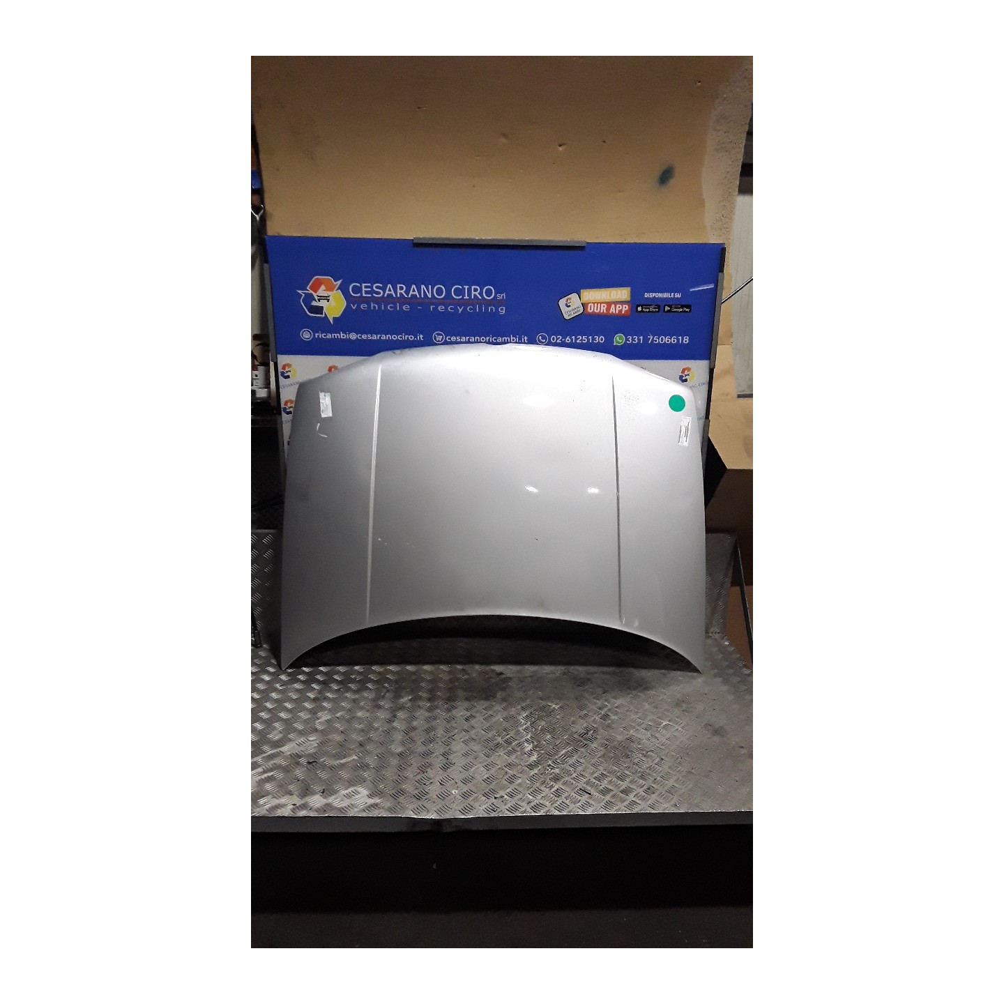 COFANO ANT. 173 VOLKSWAGEN GOLF (1J) (09/97-03/06) ASZ 1J0823031B