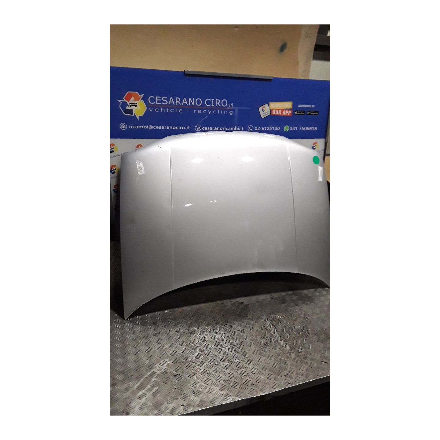 COFANO ANT. 173 VOLKSWAGEN GOLF (1J) (09/97-03/06) ASZ 1J0823031B