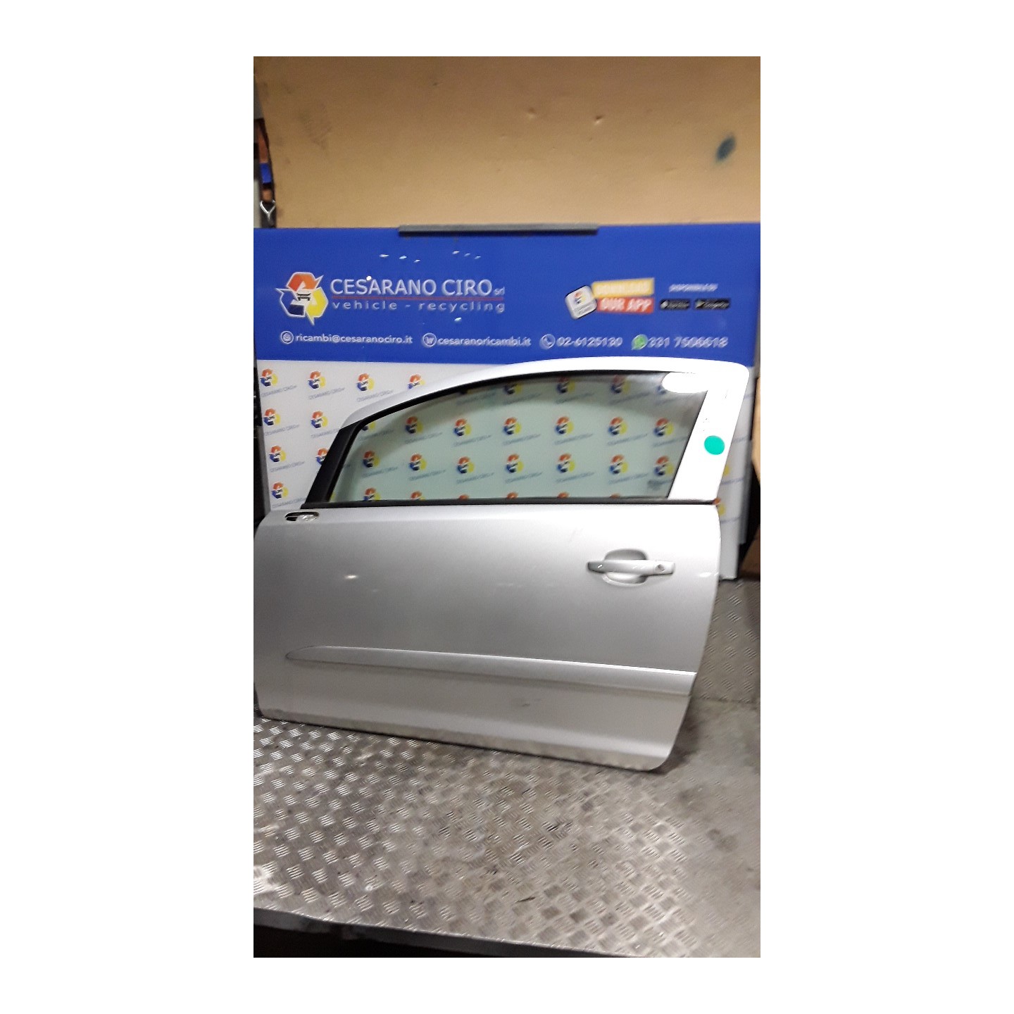 PORTA ANT. SX. 179 OPEL CORSA (S07) (07/06-02/11) Z12XEP 93189326