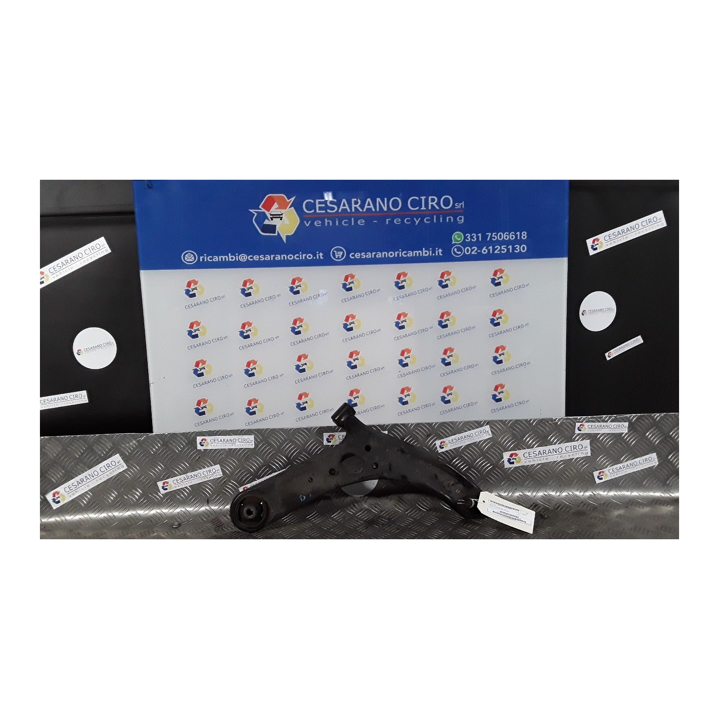 BRACCIO OSCILLANTE SOSP. ANT. DX. 094 KIA RIO 3A SERIE (08/11-09/15) D3FA 545011W000