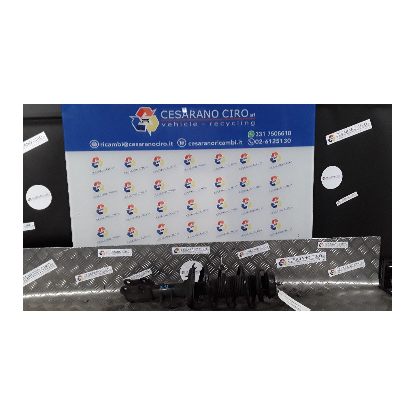 AMMORTIZZATORE ANT. DX. 098 KIA RIO 3A SERIE (08/11-09/15) D3FA 546501W031