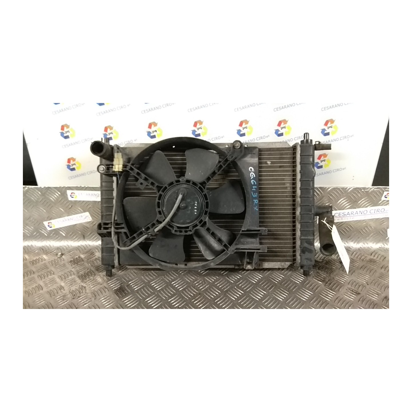 RADIATORE 024 CHEVROLET (DAEWOO) MATIZ (M100) (12/00-02/06) F8CV 96322941
