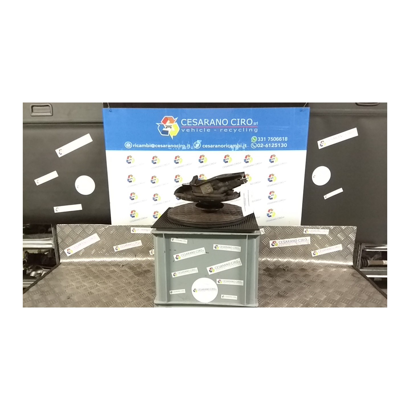 MONTANTE SOSP. ANT. DX. 074 FIAT PANDA 1A SERIE (03/92-03/04) 187A1000 5995503