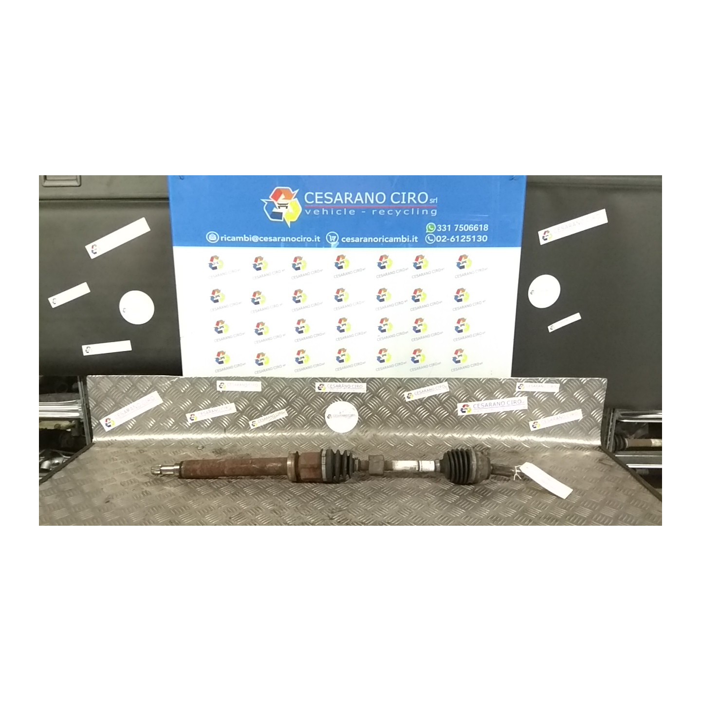 SEMIALBERO ANT. COMPL. DX. 082 FORD FIESTA (CB1) (09/08-10/13) F6JD 1799209