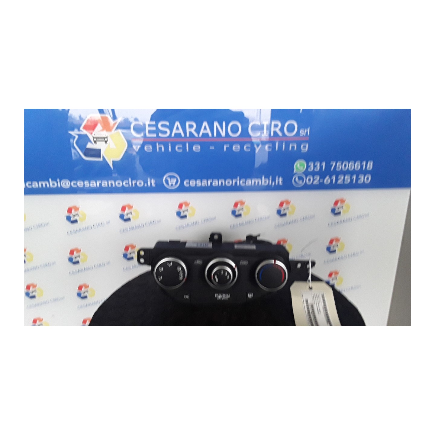BLOCCO COMANDO CLIMATIZZAZIONE 088 KIA PICANTO 2A SERIE (05/11-10/15 G3LA NB5576075025001