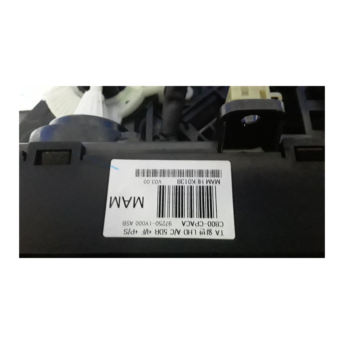 BLOCCO COMANDO CLIMATIZZAZIONE 088 KIA PICANTO 2A SERIE (05/11-10/15 G3LA NB5576075025001