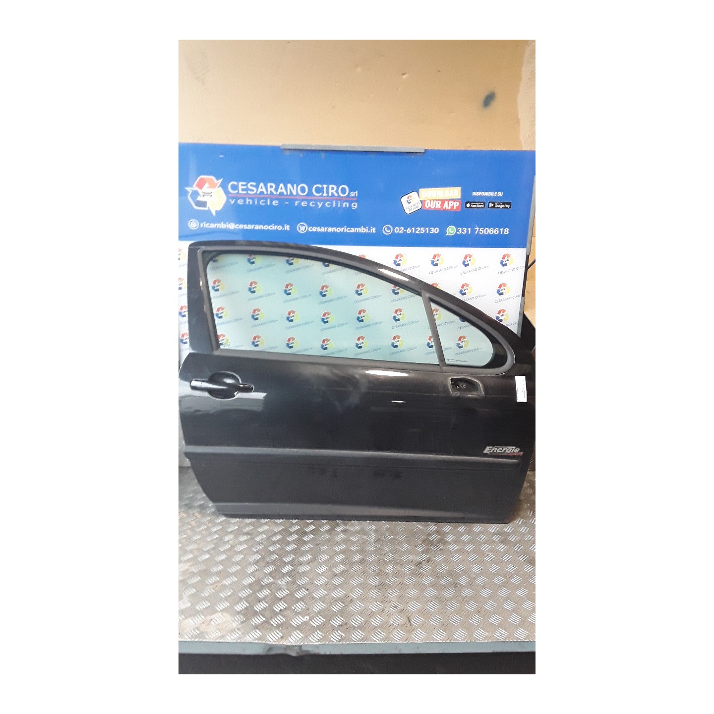 PORTA ANT. DX. 019 PEUGEOT 207 (04/06-06/09) 8FS 9004AR