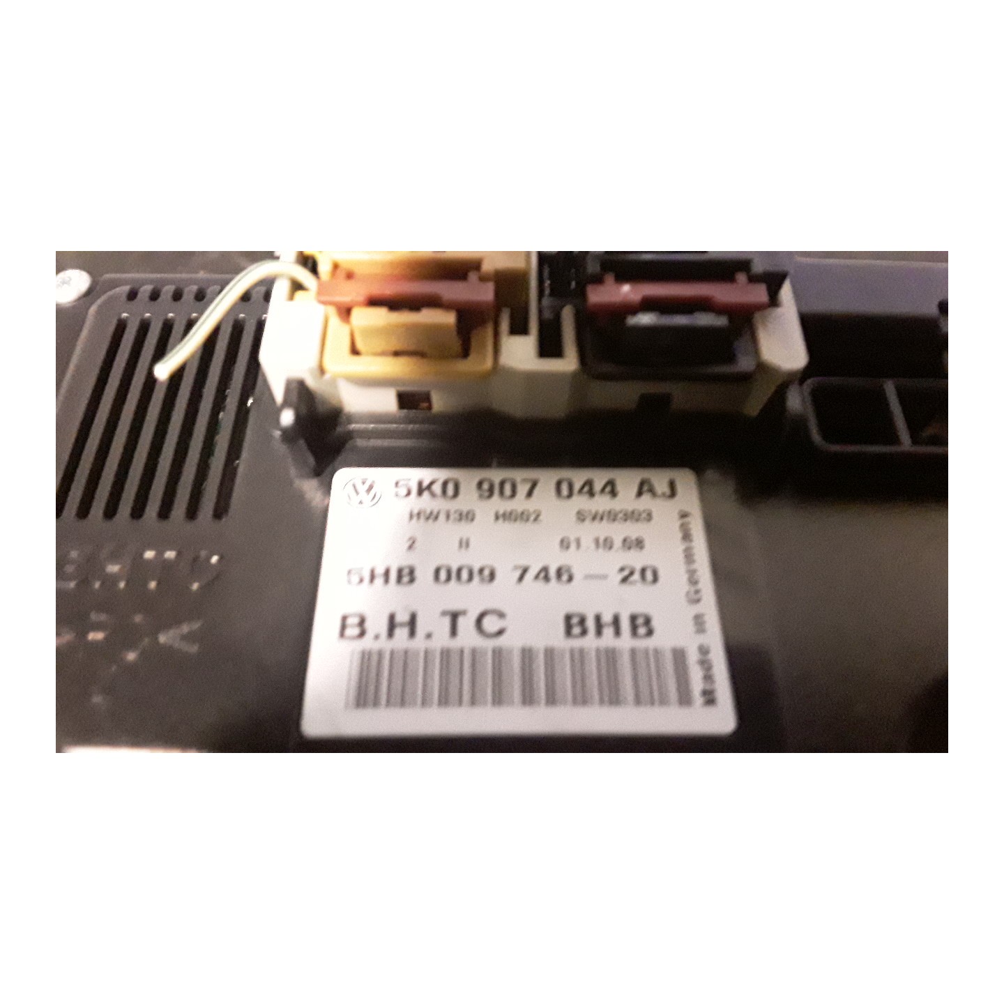 BLOCCO COMANDO CLIMATIZZAZIONE C/CLIMA REG. ELETTRONICA 024 VOLKSWAGEN GOLF (5K/AJ) (09/08-) CGG 5K0907044HAZJU