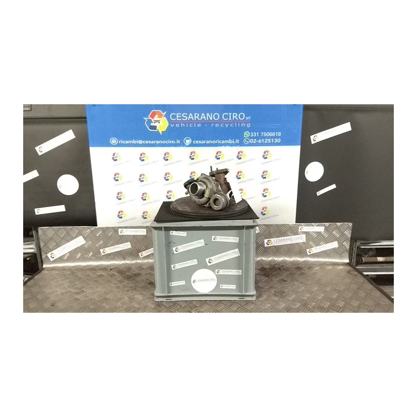 TURBOCOMPRESSORE 009 FIAT SEDICI (74) (11/11-) D20AA 55225012