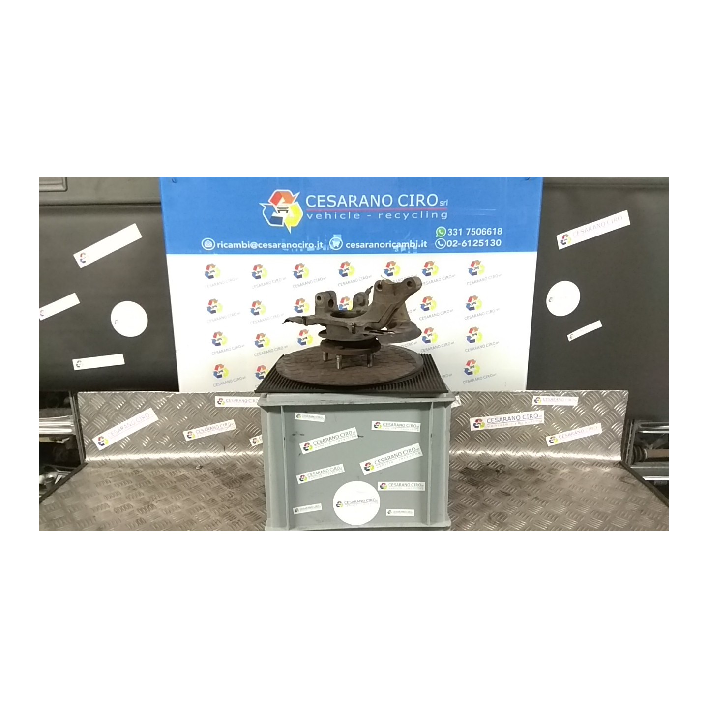 MONTANTE SOSP. ANT. SX. 080 HYUNDAI SANTA FE 1A SERIE (01/01-10/06 D4EA 5171526110