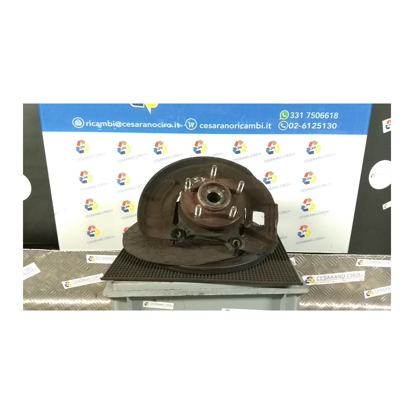 MONTANTE SOSP. ANT. SX. 080 HYUNDAI SANTA FE 1A SERIE (01/01-10/06 D4EA 5171526110