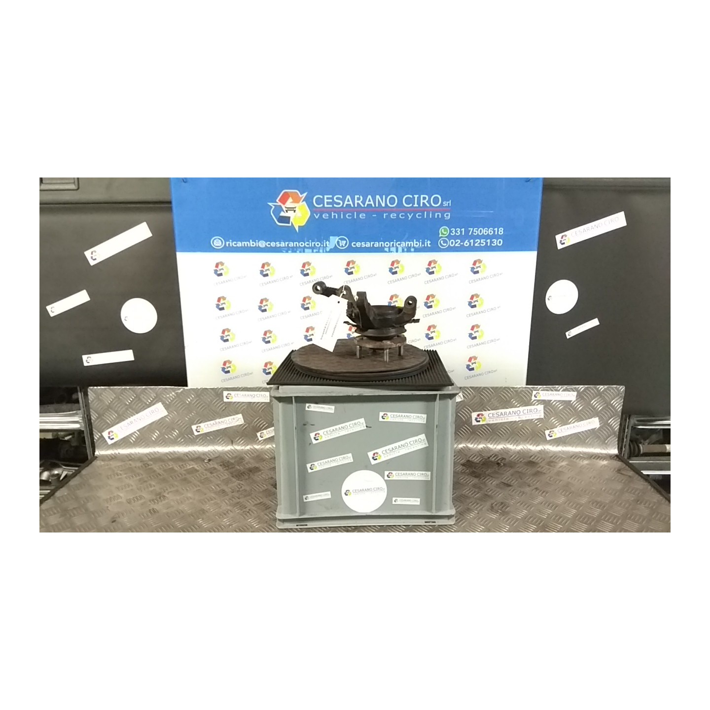 MONTANTE SOSP. ANT. C/ABS SX. 093 HYUNDAI I10 (02/08-) D3FA 517160X900