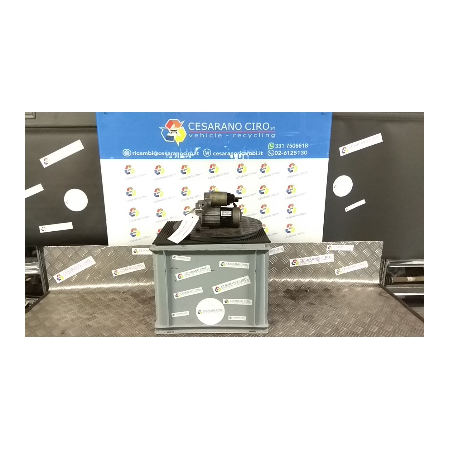 MOTORINO AVVIAMENTO 003 NISSAN MICRA (K12E) (11/02-05/06) K9K 2330000Q0G