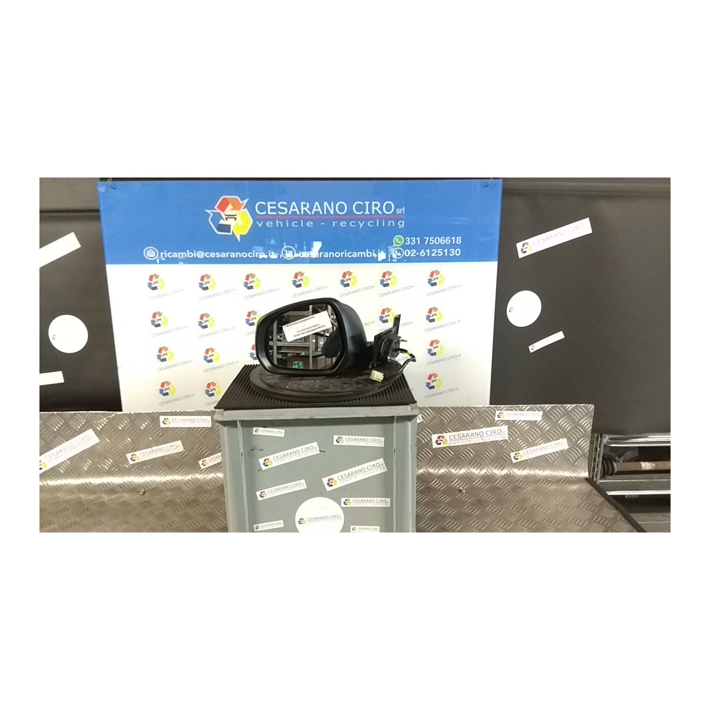 RETROVISORE EST. REGOLAZ. ELETTR. GLS SX. 077 SUZUKI SPLASH (02/08-10/15) K10B 8470251K20ZCC