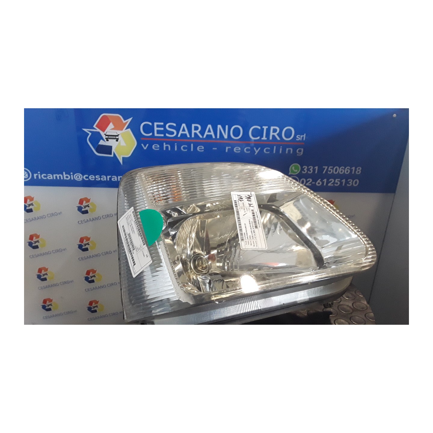 PROIETTORE T.3G000001- DX. 065 OPEL AGILA (H00) (04/00-09/04) Z10XE 9212206