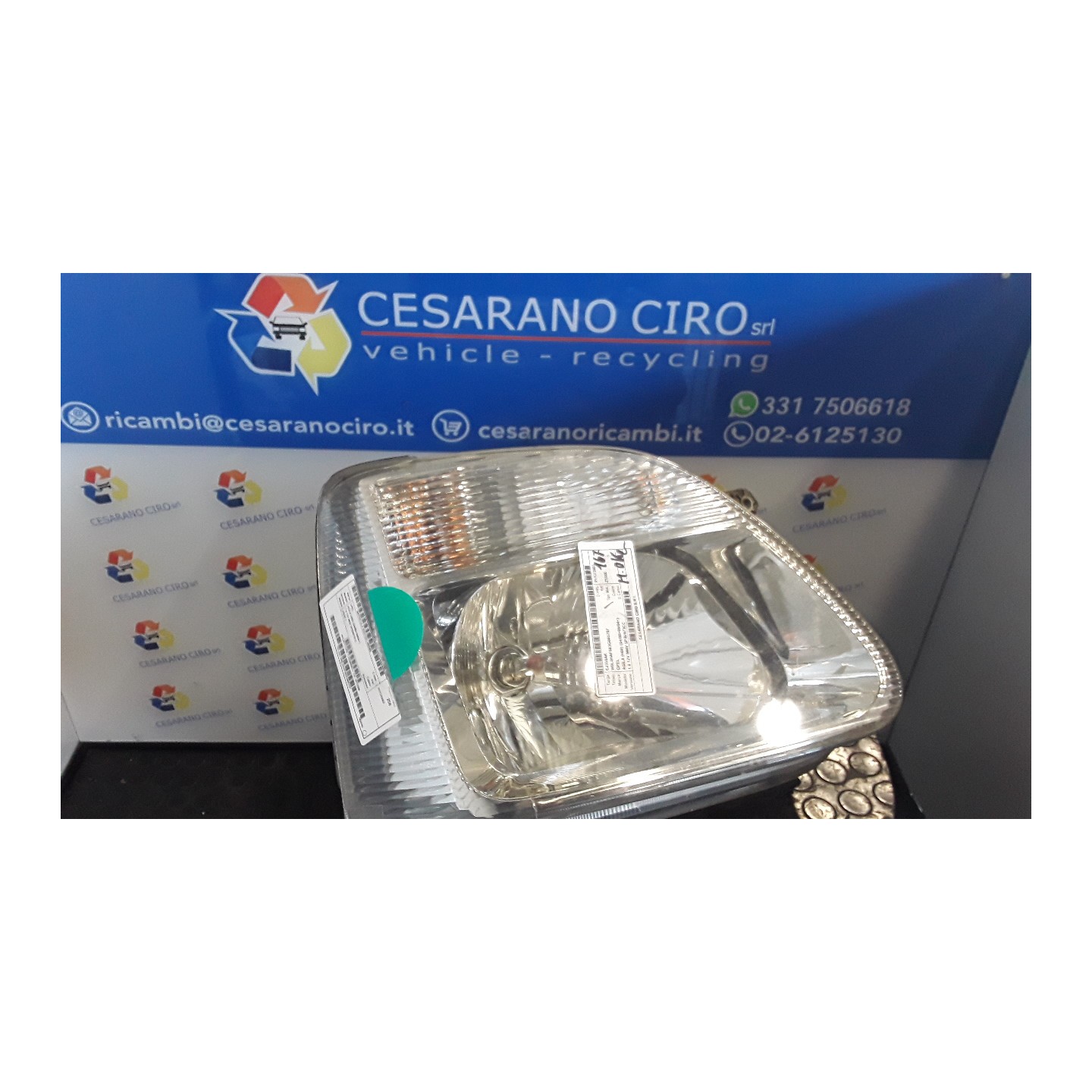 PROIETTORE T.3G000001- DX. 065 OPEL AGILA (H00) (04/00-09/04) Z10XE 9212206