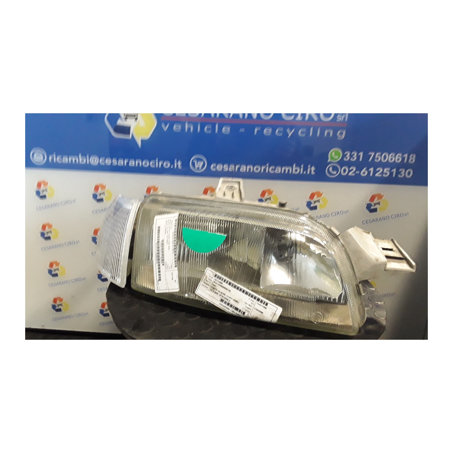 PROIETTORE DX. 116 FIAT PUNTO 1A SERIE (11/93-10/99) 176A5000 46402649