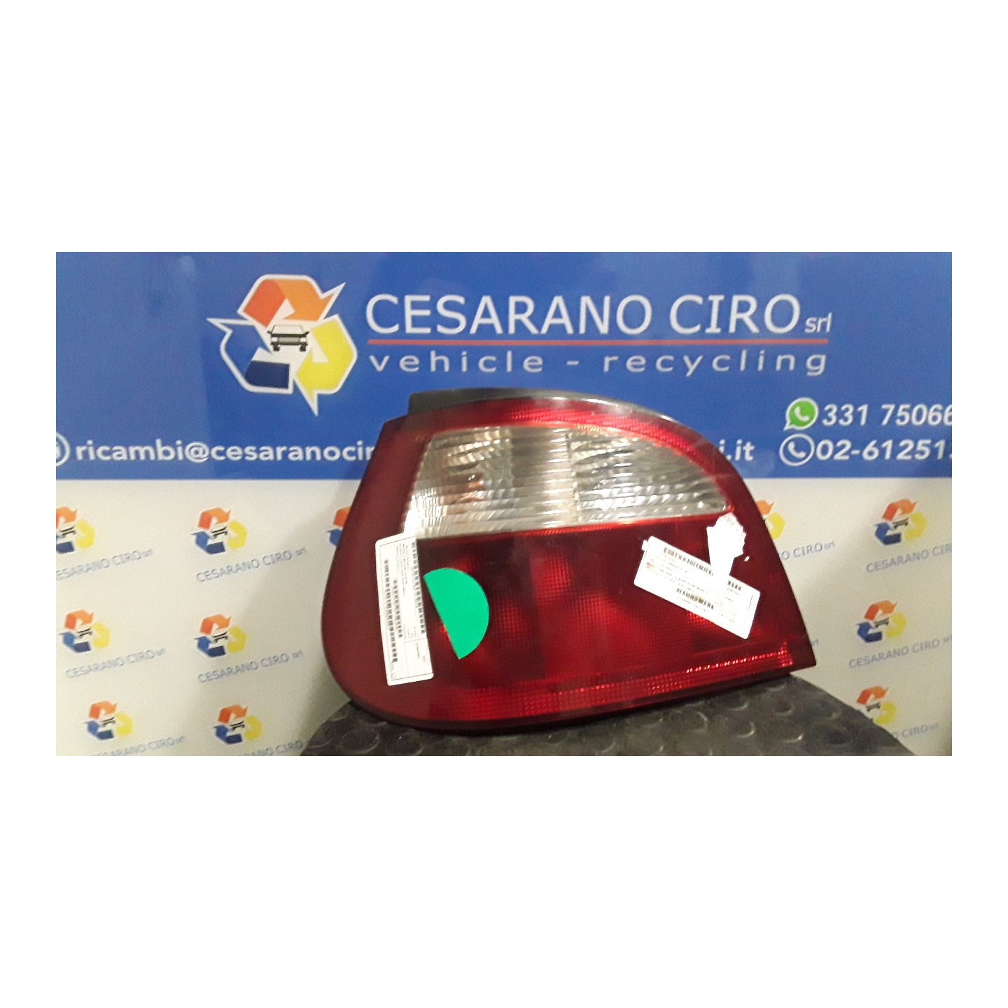 FANALE POST. SX. 140 RENAULT MEGANE 1A SERIE (03/99-06/03) K4JC7 7700428320