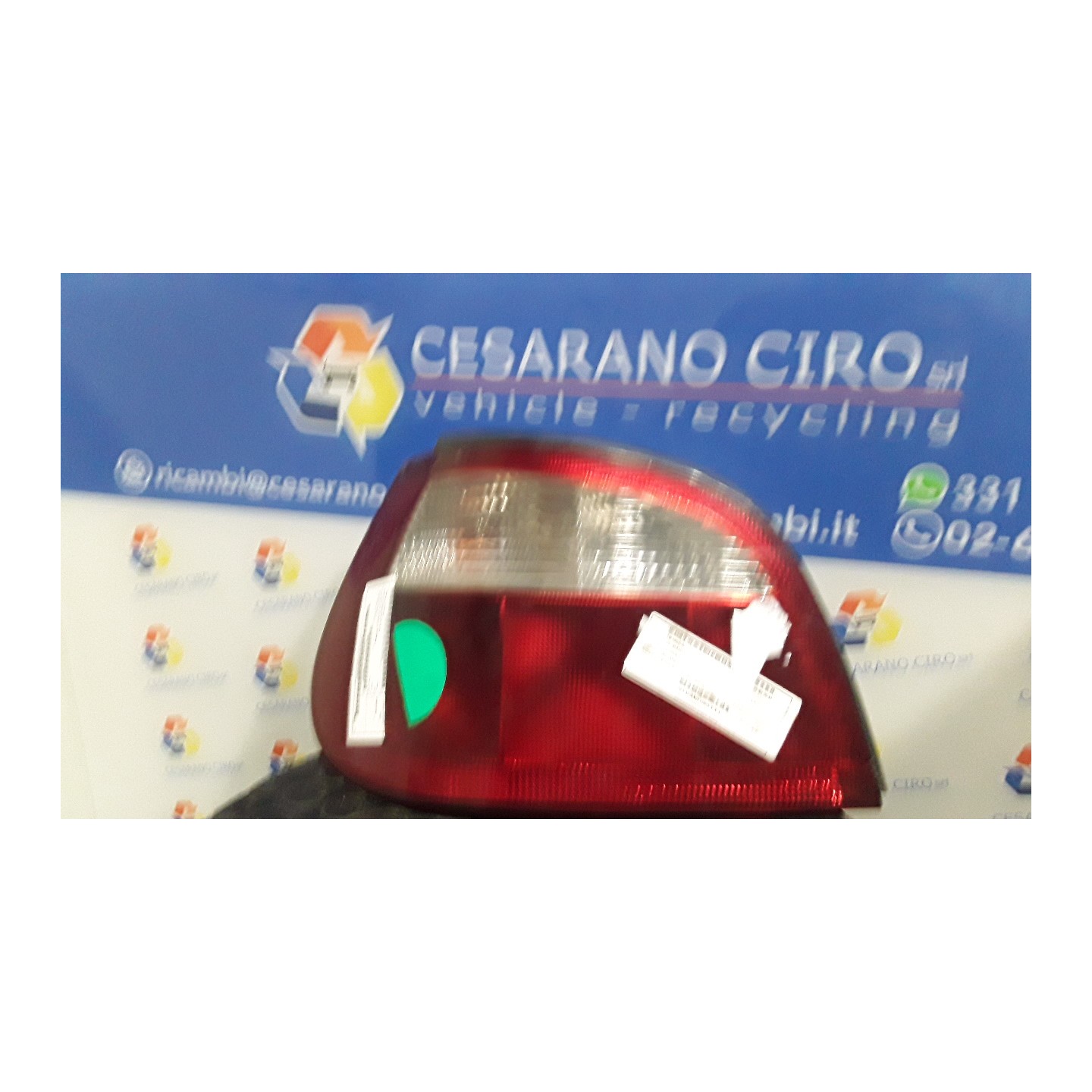 FANALE POST. SX. 140 RENAULT MEGANE 1A SERIE (03/99-06/03) K4JC7 7700428320