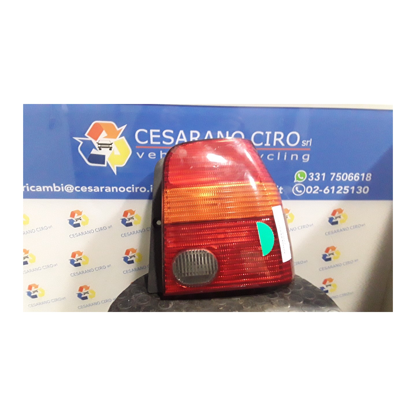 FANALE POST. T.6HY030000 DX. 148 SEAT AROSA (6H) (06/97-11/05) AUC 6H0945112D