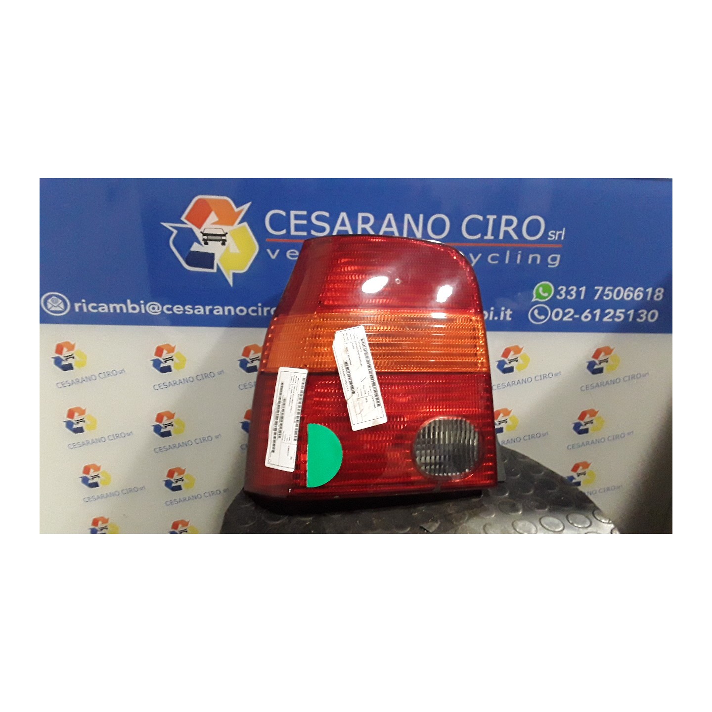 FANALE POST. T.6HY030000 SX. 149 SEAT AROSA (6H) (06/97-11/05) AUC 6H0945111D