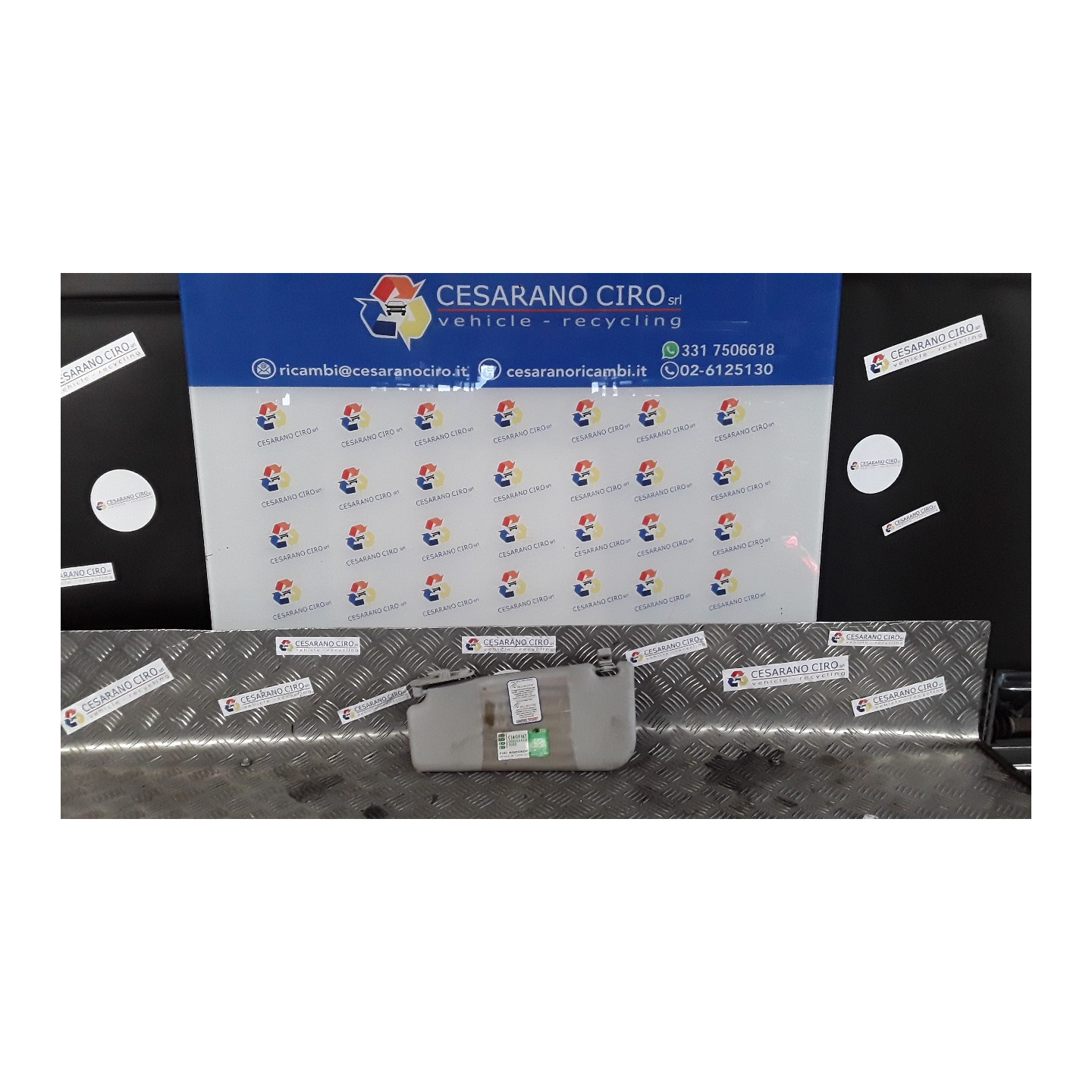 ALETTA PARASOLE PARABREZZA ACTIVE,DYNAMIC,RACING SX. 075 FIAT PUNTO EVO (3J) (08/09-07/13) 350A1000 735670085