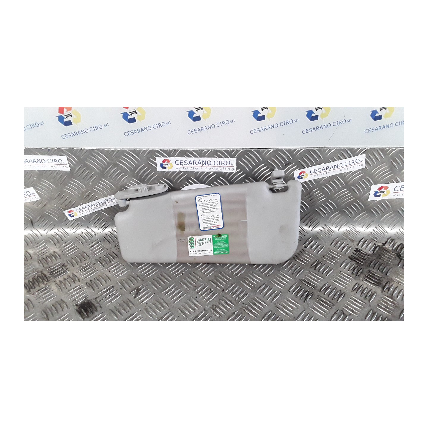 ALETTA PARASOLE PARABREZZA ACTIVE,DYNAMIC,RACING SX. 075 FIAT PUNTO EVO (3J) (08/09-07/13) 350A1000 735670085