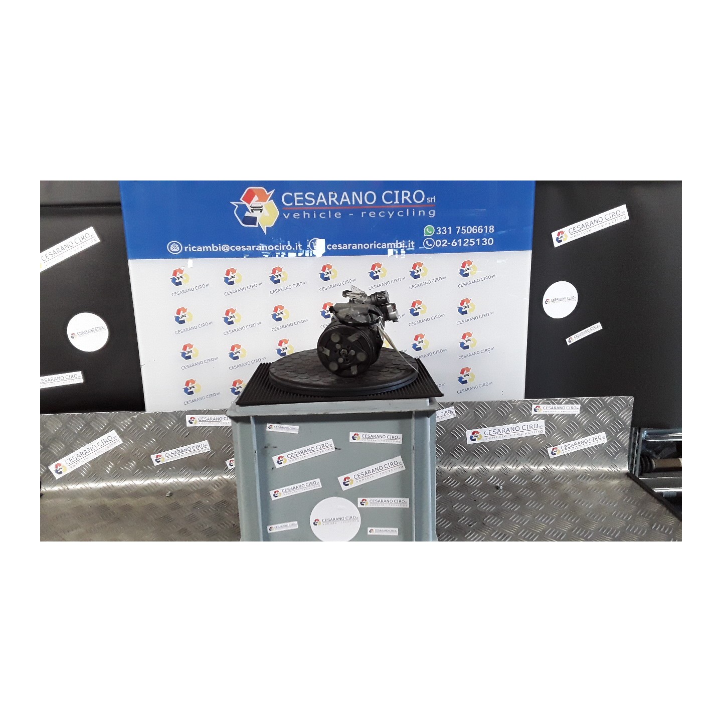 COMPRESSORE A/C 003 SUZUKI SPLASH (02/08-10/15) D13A 9520084EA0000