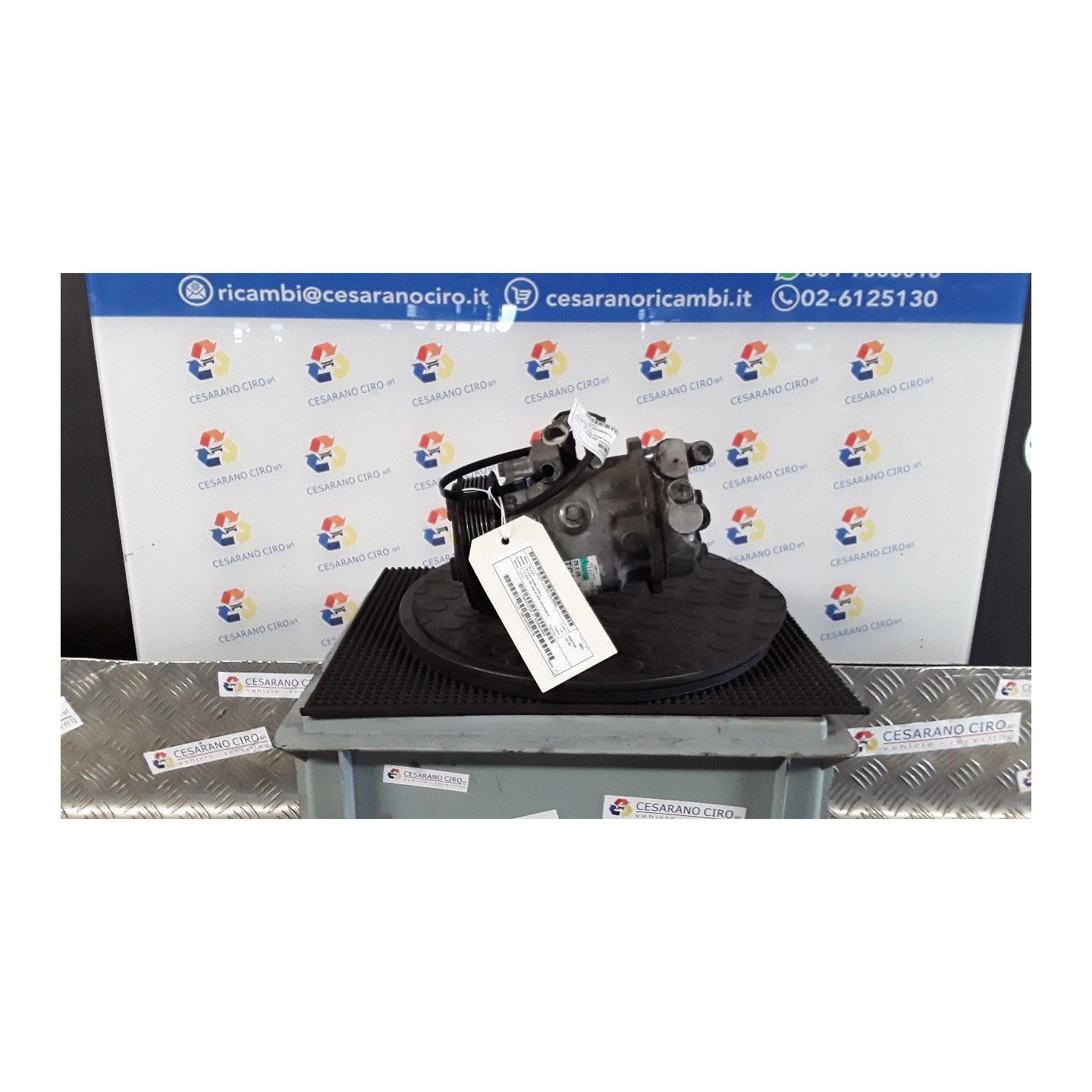 COMPRESSORE A/C 003 SUZUKI SPLASH (02/08-10/15) D13A 9520084EA0000