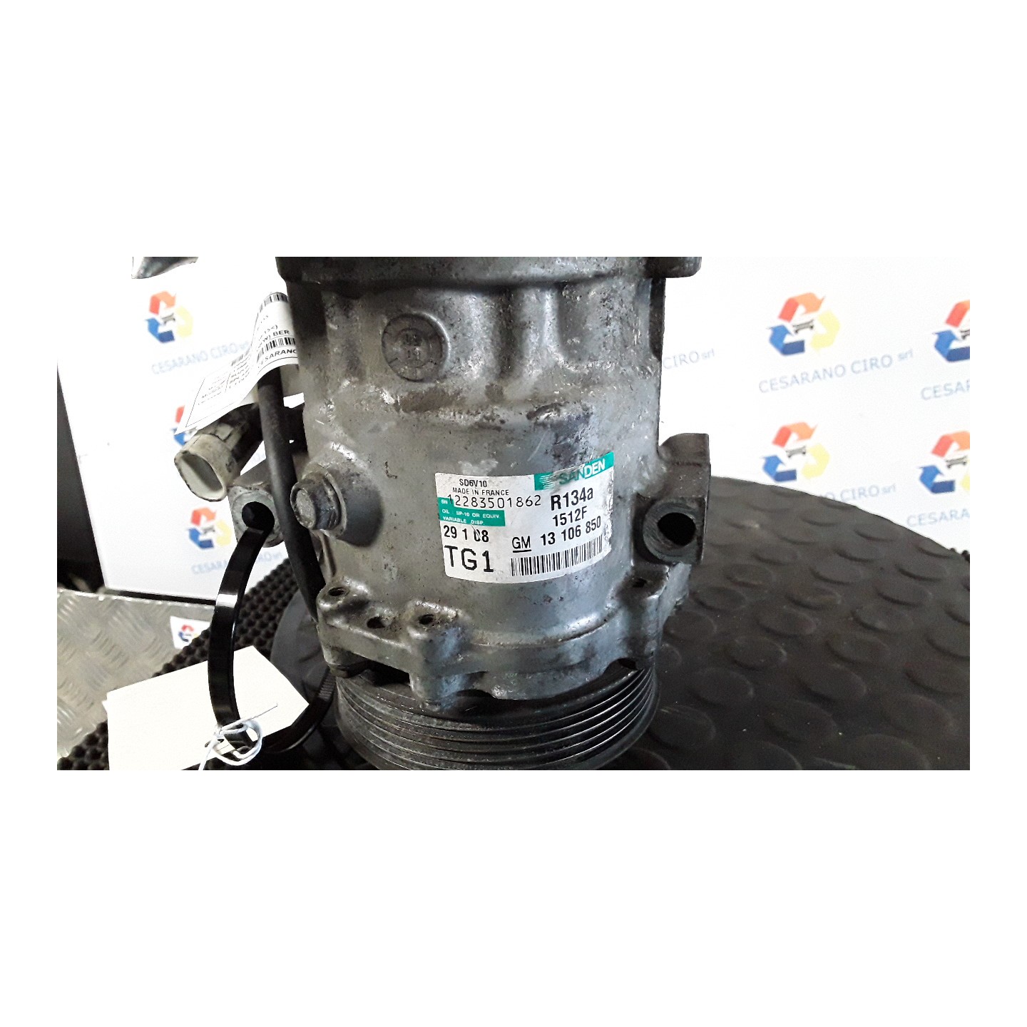 COMPRESSORE A/C 003 SUZUKI SPLASH (02/08-10/15) D13A 9520084EA0000