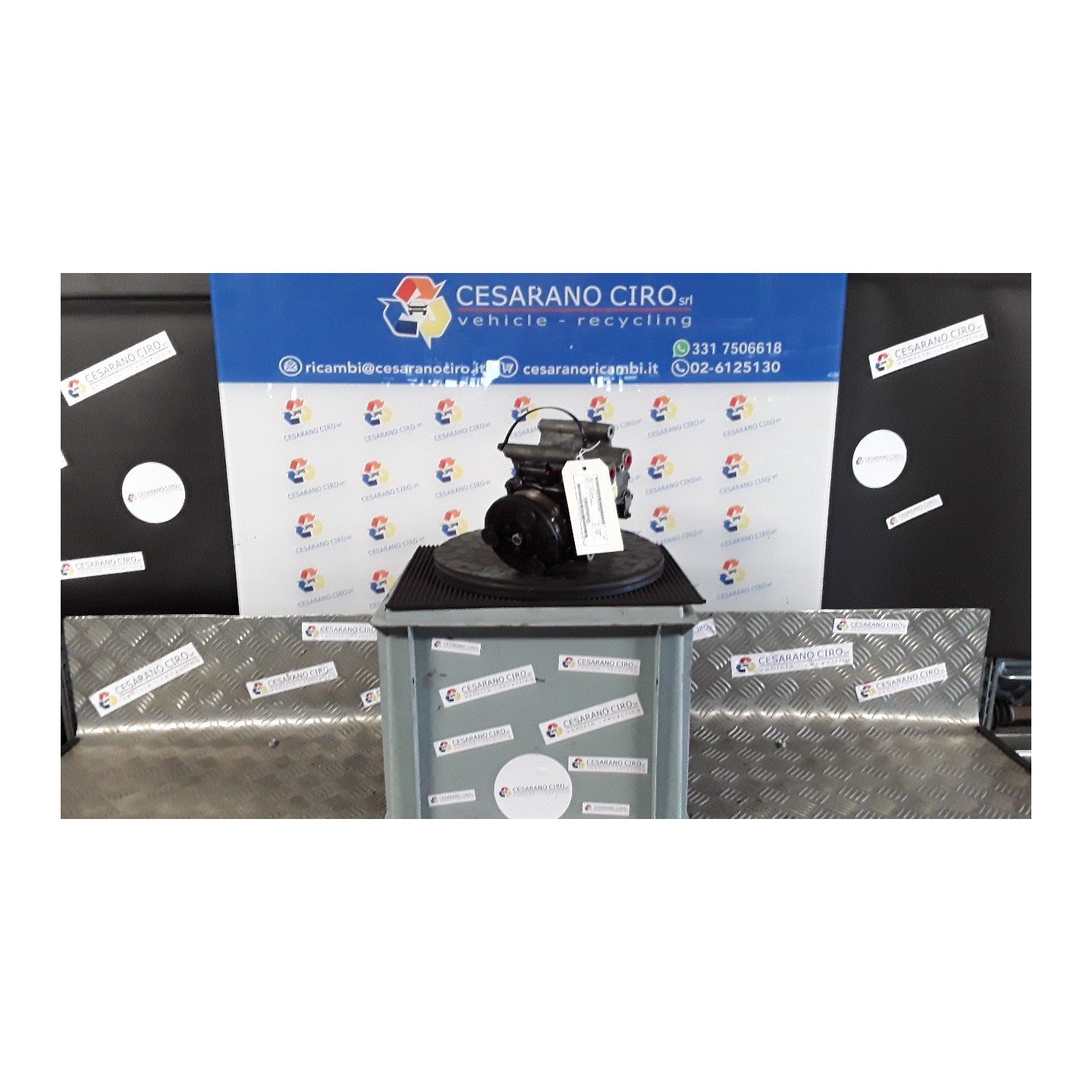 COMPRESSORE A/C COMPL. 009 JAGUAR X-TYPE (02/01-05/10) XB XR858532