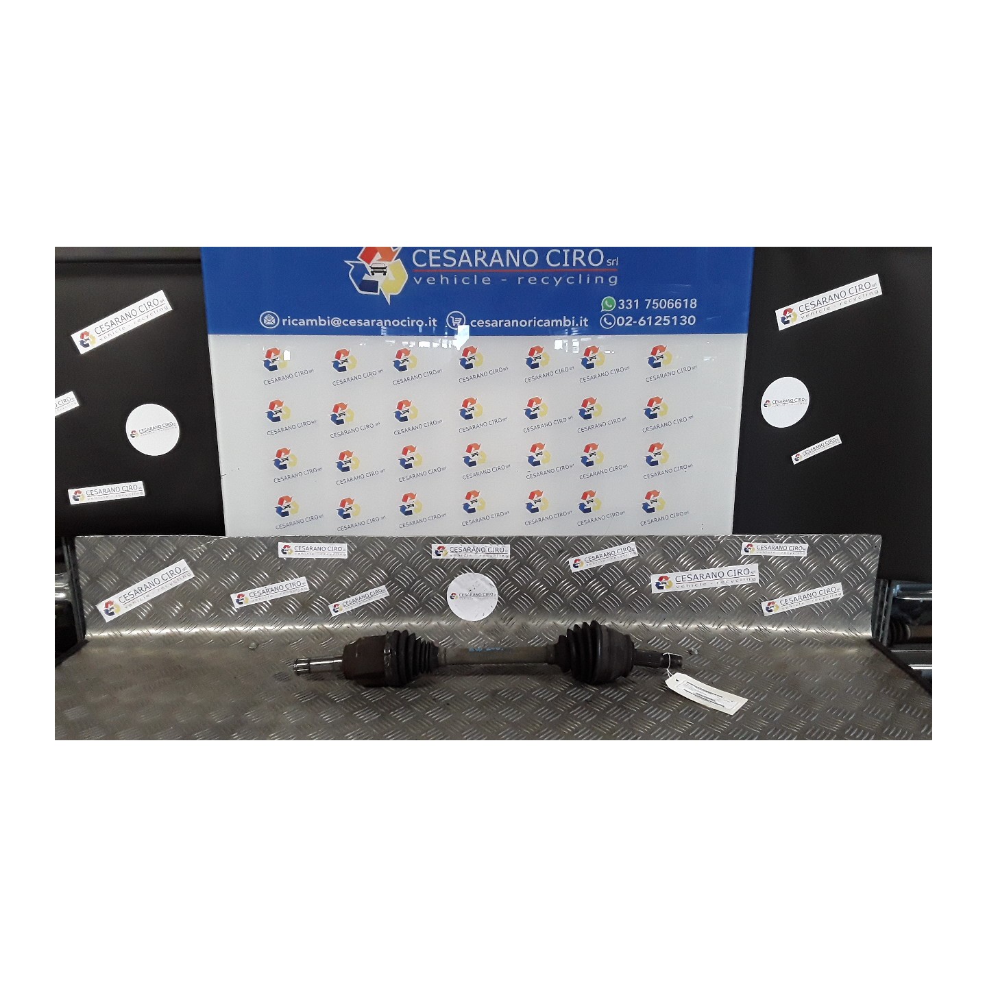 SEMIALBERO ANT. COMPL. SX. 022 FIAT PUNTO (6U) (01/13-03/17) 199B4000 51947028