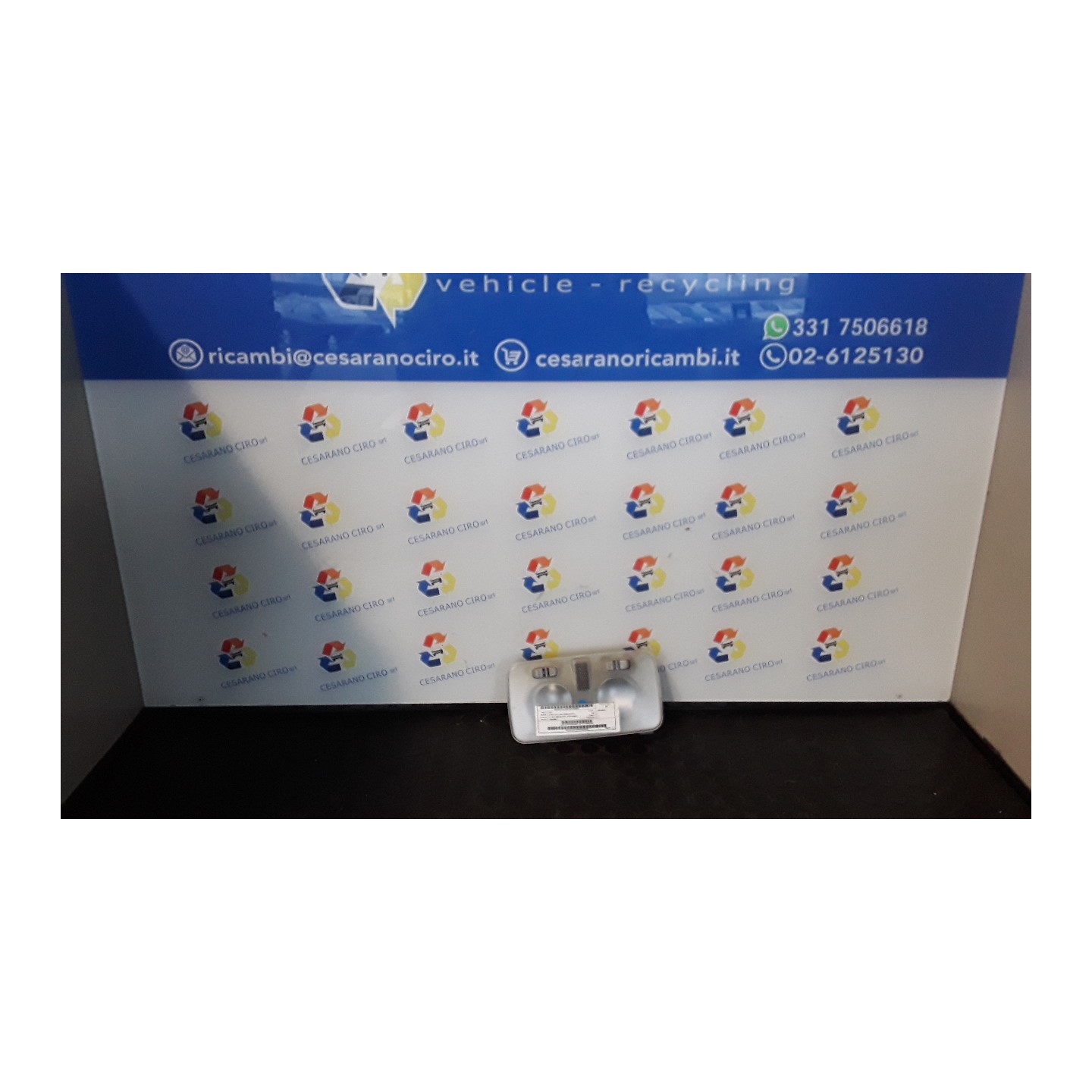 LUCE CORTESIA ANT. TETTO 003 FIAT PUNTO EVO (3J) (08/09-07/13) 199A3000 735507762