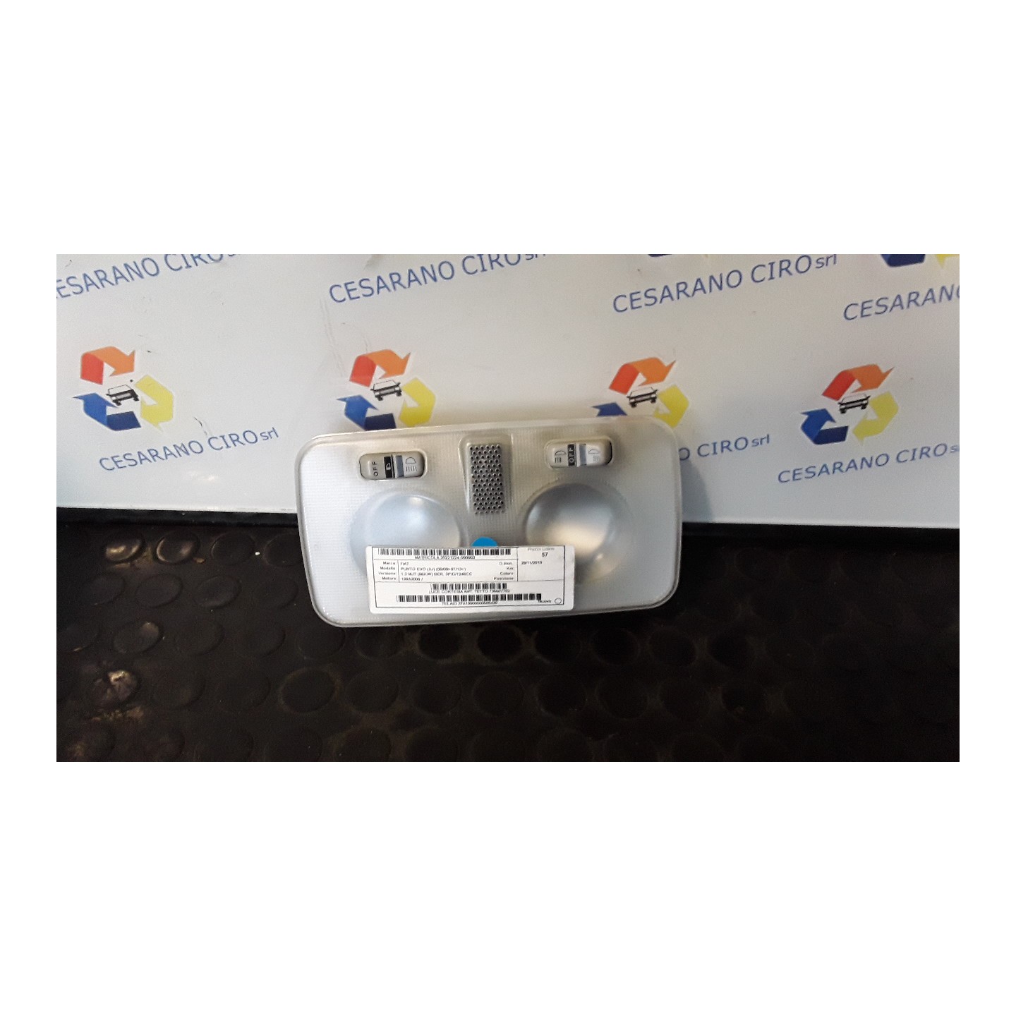 LUCE CORTESIA ANT. TETTO 003 FIAT PUNTO EVO (3J) (08/09-07/13) 199A3000 735507762