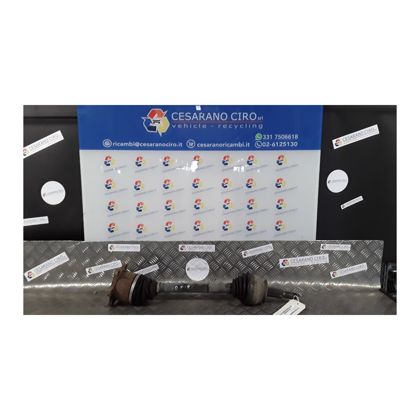 SEMIALBERO POST. COMPL. DX. 004 NISSAN PATHFINDER (R51M) (02/05-) YD25 39600EB310